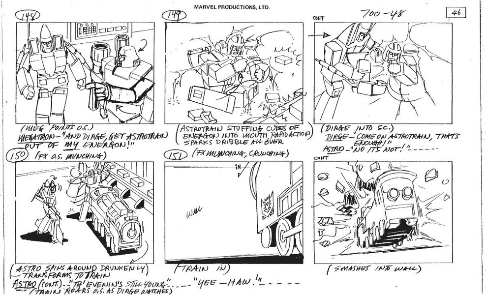 Two More G1 Storyboards Sets Now Online   S.O.S Dinobots And Sea Change  (7 of 11)